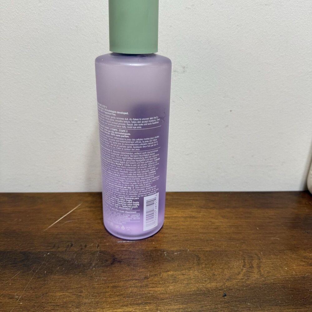 Clinique Clarifying Lotion 2 Dry Combination Skin 13.5oz  400ml New - Picture 3 of 7